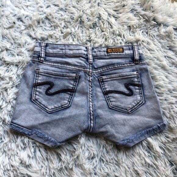 Nordstrom STS Blue Studded Cuffed Punk Shorts - Picture 5 of 5